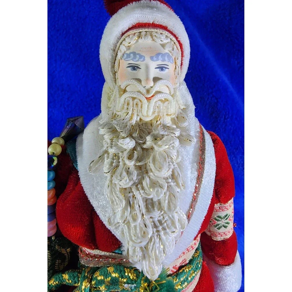 Vintage Russian Christmas~D'yed Moroz “Father Frost” & Snegurochka “Snow Maiden”